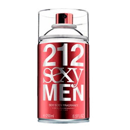 Perfume Carolina Herrera 212 Sexy Men Body Spray Masculino 250ml