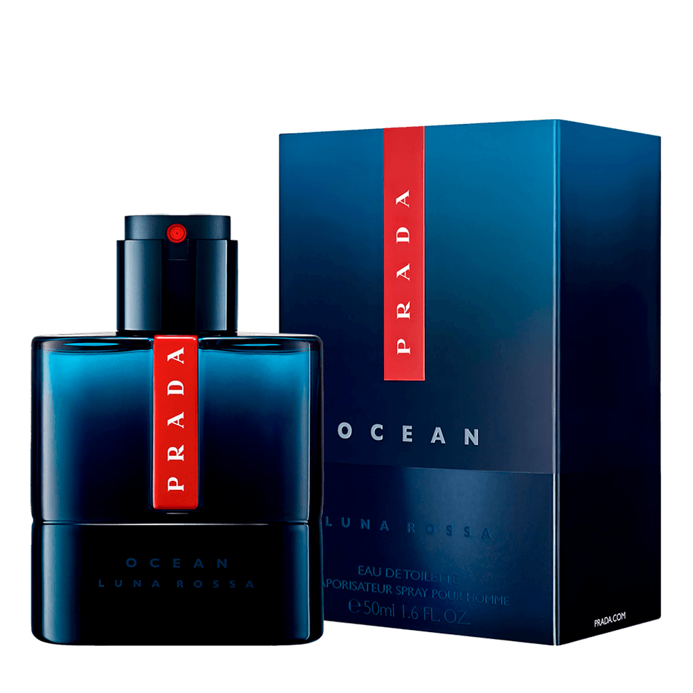 Perfume Prada Luna Rossa Ocean Masculino Eau De Toilette 50ml