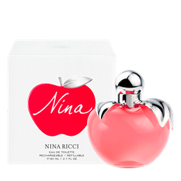 Perfume Nina Feminino Eau De Toilette Refilavel 80ml