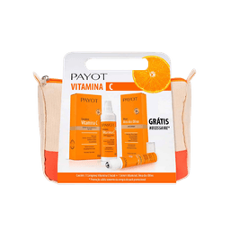 Kit Payot Sérum Para Área Dos Olhos + Sérum Antissinai Vitamina C + Necessaire
