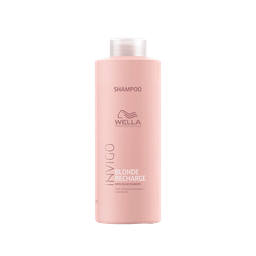 Shampoo Wella Professionals Invigo Blonde Recharge Desamarelador 1L