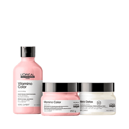 Kit L'oreal Profissionnel Serie Expert Vitamino Color & Metal Detox 300ml