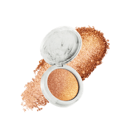 Sombra E Iluminador Bruna Tavares Bt Marble Duochrome 2x1 Glam Gold 5g