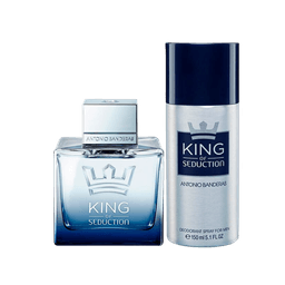 Kit Perfume Banderas King Of Seduction Masculino Eau De Toilette 100ml