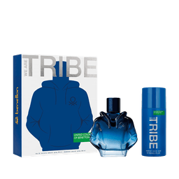Kit Perfume Benetton We Are Tribe Masculino Eau De Toilette 90ml
