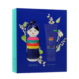 Kit Perfume Benetton Sisterland Blue Neroli Feminino Eau De Toilette 80ml