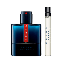 Kit Perfume Prada Luna Rossa Ocean Masculino Eau De Toilette 50ml