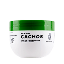 Cabelos Hidratei Cachos Ativador De Cachos Creme Para Pentear 250gr