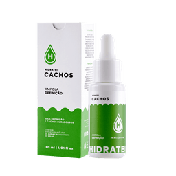Cabelos Hidratei Cachos Tratamento Ampola 30 Ml