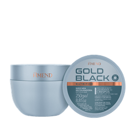 Máscara Amend Gold Black Restauradora Nutritiva 350g
