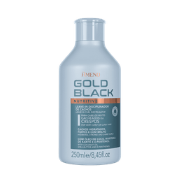 Disciplinador De Cachos Amend Gold Black Nutritivo - 250ml