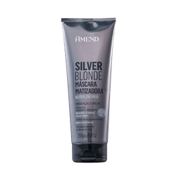 Máscara Amend Matizadora Silver Blonde 250g