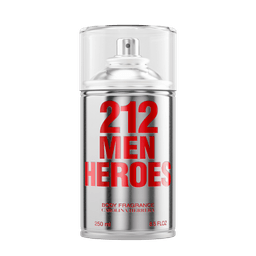 Body Spray Carolina Herrera 212 Men Heroes Masculino 250ml