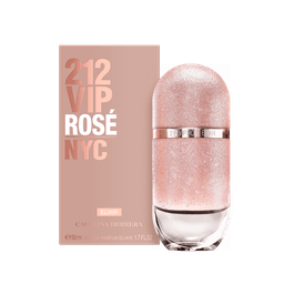 Perfume Carolina Herrera 212 Vip Rosé Elixir Feminino Eau De Parfum 50 Ml