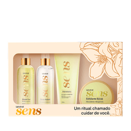 Kit Labotrat Sens Macadâmia E Bergamota Banho 230ml