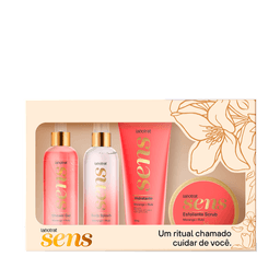 Kit Labotrat Sens Morango & Rubi Banho 230ml
