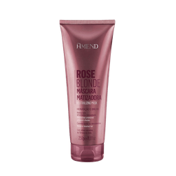 Máscara Matizadora Amend Rosê Blonde 250ml