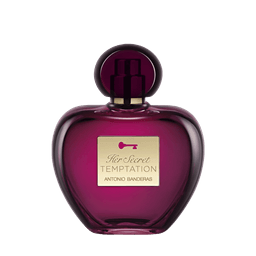Perfume Banderas Her Secret Tamptation Feminino Eau De Toilette 80ml