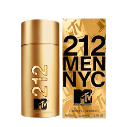 Perfume Carolina Herrera 212 Men Nyc Mtv Masculino Eau De Toilette 100ml
