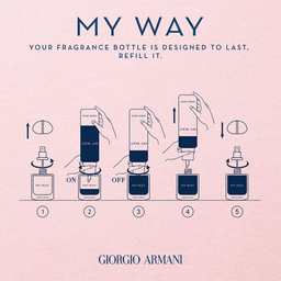 Perfume Giorgio Armani My Way Feminino Eau De Parfum Refil 100ml