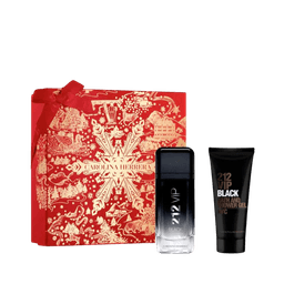 Kit Perfume Carolina Herrera 212 Vip Black Masculino Eau De Parfum 100ml