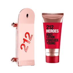 Kit Perfume Carolina Herrera 212 Heroes For Her Feminino Feminino Eau De Parfum 80ml
