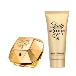 Kit Perfume Rabanne Lady Million Feminino Eau De Parfum 80ml