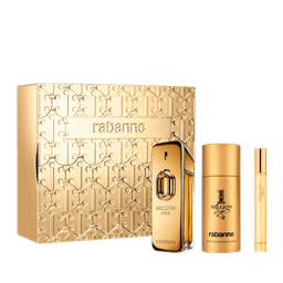 Kit Perfume Rabanne Million Gold Intense Masculino Eau De Parfum 100ml