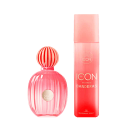 Kit Perfume Banderas The Icon Splendid Feminino Eau De Parfum 100ml
