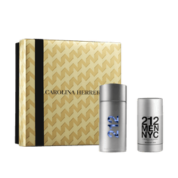 Kit Perfume Carolina Herrera 212 Men Masculino Eau De Toilette 100ml