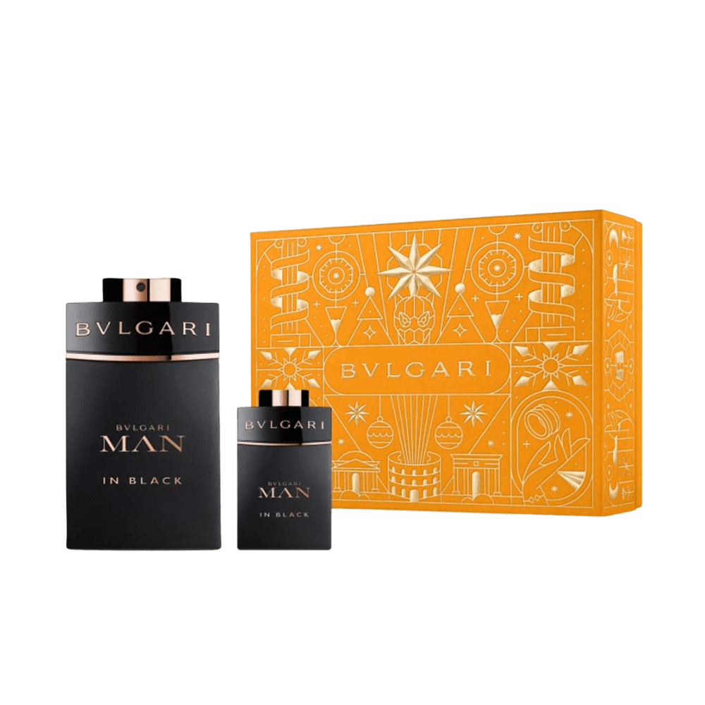Kit Perfume Bvlgari Man In Black Masculino Eau De Parfum 100 Ml