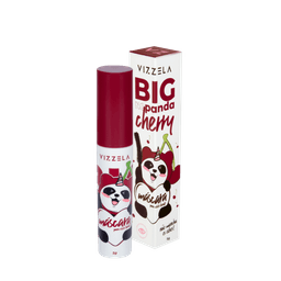 Máscara para Cílios Vizzela Big No Panda Cherry Bordô 5g
