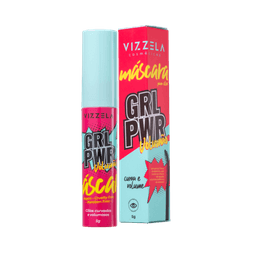 Máscara de Cílios Vizzela Girl Power Preta 5g