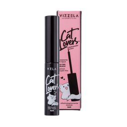 Delineador Líquido Vizzela Cat Lovers Ultra Black