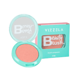 Blush Compacto Vizzela Beauty Blush Beauty Glam