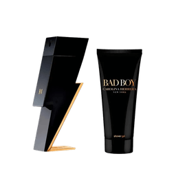 Kit Perfume Carolina Herrera Bad Boy Masculino Eau De Toilette 100ml