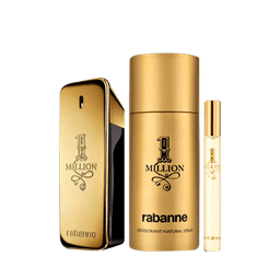 Kit Perfume Rabanne 1 Million Masculino Eau De Toilette 100ml