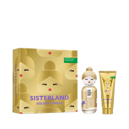 Kit Perfume Benetton Sisterland Golden Vanilla Feminino 80ml