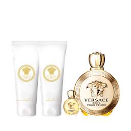 Kit Perfume Versace Eros Feminino Eau De Parfum 100ml