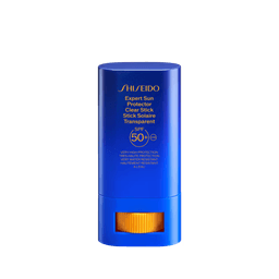 Protetor Solar em Bastão Shiseido Expert Sun Protector Clear Stick FPS50 20g