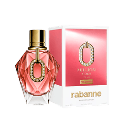Perfume Rabanne Million Gold For Her Pure Diamonds Feminino Eau De Parfum 90ml