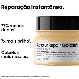 Máscara Capilar L'Oréal Profissionnel Serie Expert Absolut Repair Golden 250gr