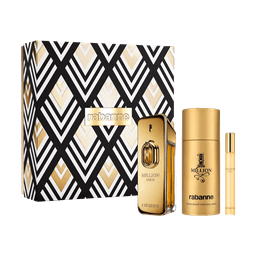 Kit Perfume Rabanne Million Gold Elixir Masculino Eua De Parfum 100ml